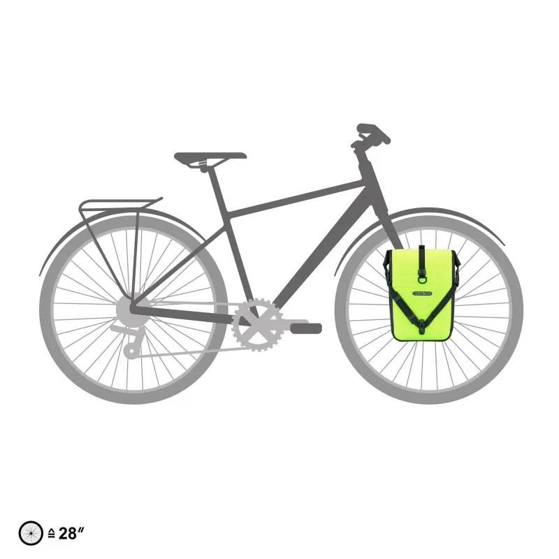 Ortlieb Sport-Roller High-Vis 14.5L Pannier Bag-2